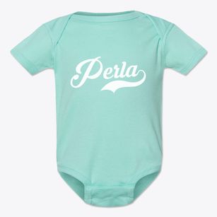 Perla Arkansas Vintage Team Baby Onesie