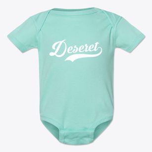 Deseret Utah Vintage Team Baby Onesie