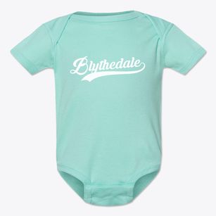 Blythedale Missouri Vintage Team Baby Onesie