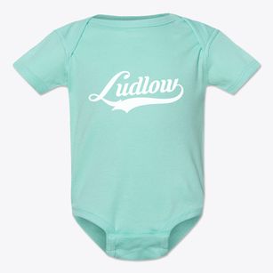 Ludlow Missouri Vintage Team Baby Onesie
