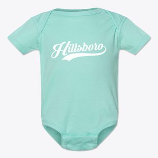 Hillsboro New Mexico Vintage Team Baby Onesie