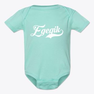Egegik Alaska Vintage Team Baby Onesie