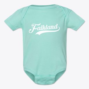 Falkland North Carolina Vintage Team Baby Onesie