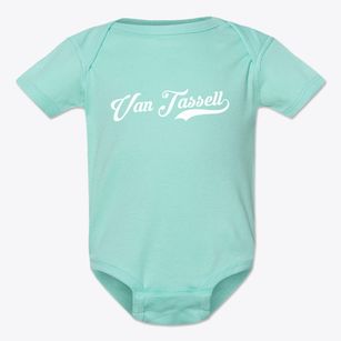 Van Tassell Wyoming Vintage Team Baby Onesie