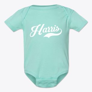 Harris Kansas Vintage Team Baby Onesie