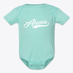 Alcova Wyoming Vintage Team Baby Onesie