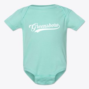 Greensboro North Carolina Vintage Team Baby Onesie