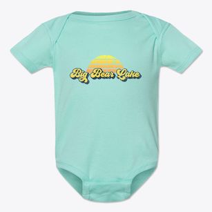 Big Bear Lake California Sublime Sunset Baby Onesie