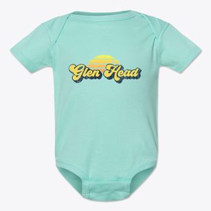 Glen Head New York Sublime Sunset Baby Onesie