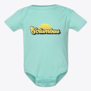 Columbus Georgia Sublime Sunset Baby Onesie