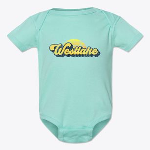 Westlake Louisiana Sublime Sunset Baby Onesie
