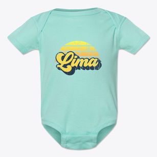 Lima New York Sublime Sunset Baby Onesie