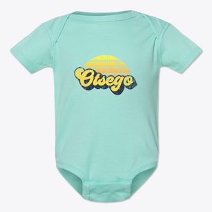 Otsego Michigan Sublime Sunset Baby Onesie