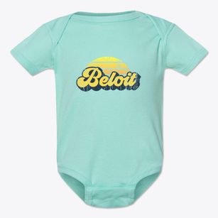 Beloit Kansas Sublime Sunset Baby Onesie