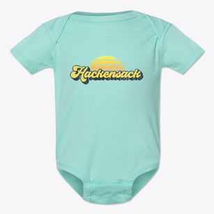 Hackensack New Jersey Sublime Sunset Baby Onesie