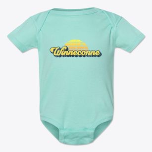 Winneconne Wisconsin Sublime Sunset Baby Onesie