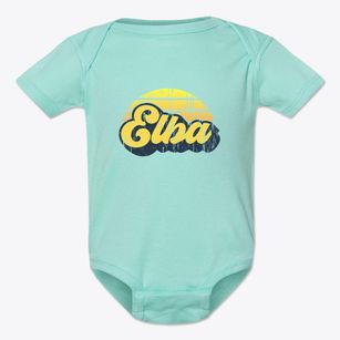 Elba New York Sublime Sunset Baby Onesie