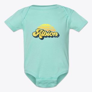 Albion Maine Sublime Sunset Baby Onesie