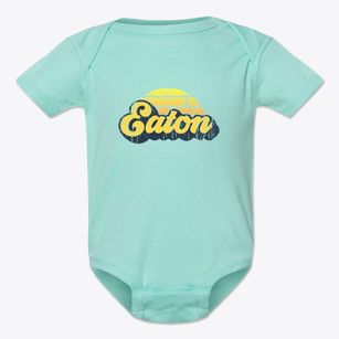 Eaton Indiana Sublime Sunset Baby Onesie