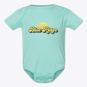Blue Ridge Georgia Sublime Sunset Baby Onesie