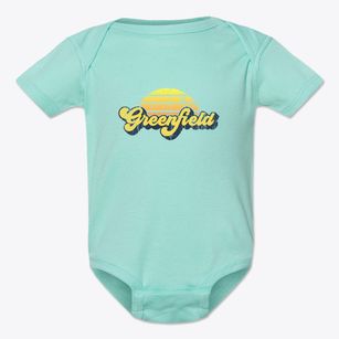 Greenfield Missouri Sublime Sunset Baby Onesie