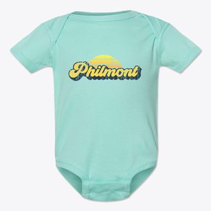 Philmont New York Sublime Sunset Baby Onesie