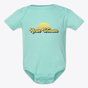 North Webster Indiana Sublime Sunset Baby Onesie