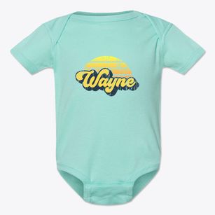 Wayne Maine Sublime Sunset Baby Onesie
