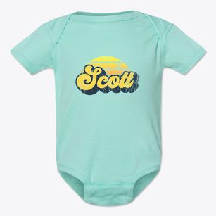 Scott New York Sublime Sunset Baby Onesie