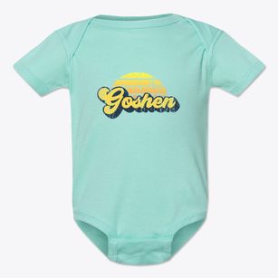Goshen Utah Sublime Sunset Baby Onesie