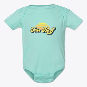 Fair Bluff North Carolina Sublime Sunset Baby Onesie