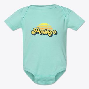Portage New York Sublime Sunset Baby Onesie