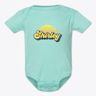 Shirley Indiana Sublime Sunset Baby Onesie