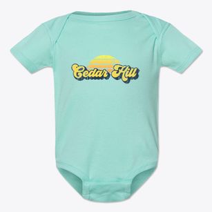 Cedar Hill New Mexico Sublime Sunset Baby Onesie