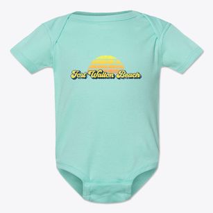 Fort Walton Beach Florida Sublime Sunset Baby Onesie