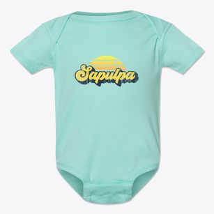 Sapulpa Oklahoma Sublime Sunset Baby Onesie