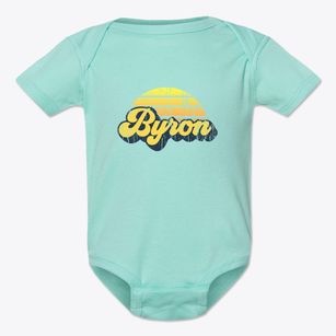 Byron Wyoming Sublime Sunset Baby Onesie