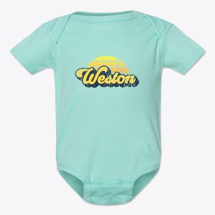 Weston Vermont Sublime Sunset Baby Onesie