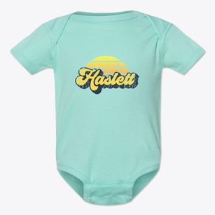 Haslett Michigan Sublime Sunset Baby Onesie