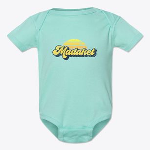 Madaket Massachusetts Sublime Sunset Baby Onesie