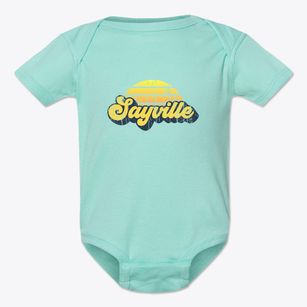 Sayville New York Sublime Sunset Baby Onesie