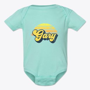 Gary Minnesota Sublime Sunset Baby Onesie