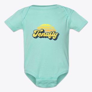 Tenafly New Jersey Sublime Sunset Baby Onesie