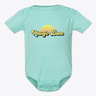 Navajo Dam New Mexico Sublime Sunset Baby Onesie