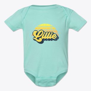 Lillie Louisiana Sublime Sunset Baby Onesie