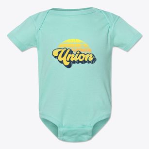 Union New Hampshire Sublime Sunset Baby Onesie