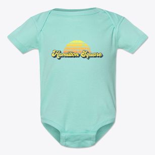 Hamilton Square New Jersey Sublime Sunset Baby Onesie