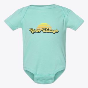 North Wantagh New York Sublime Sunset Baby Onesie