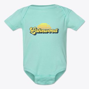 Lakewood California Sublime Sunset Baby Onesie