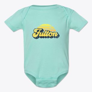 Fulton New York Sublime Sunset Baby Onesie